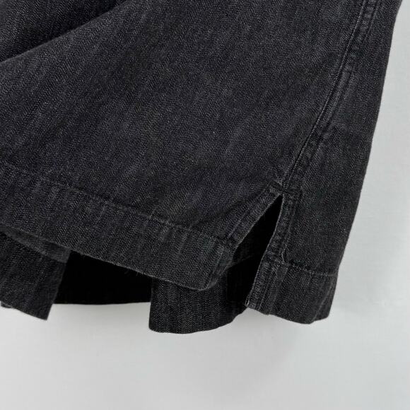 Lauren Ralph Lauren Women’s Denim Cotton Popover Shift Dress XS Gray - Picture 9 of 16